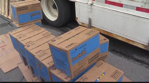 Thousands of Girl Scout cookies unloaded in Saratoga Springs